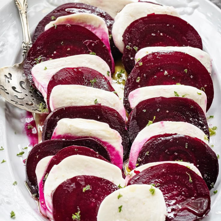Yakelos Caprese Salad with Beetroot
