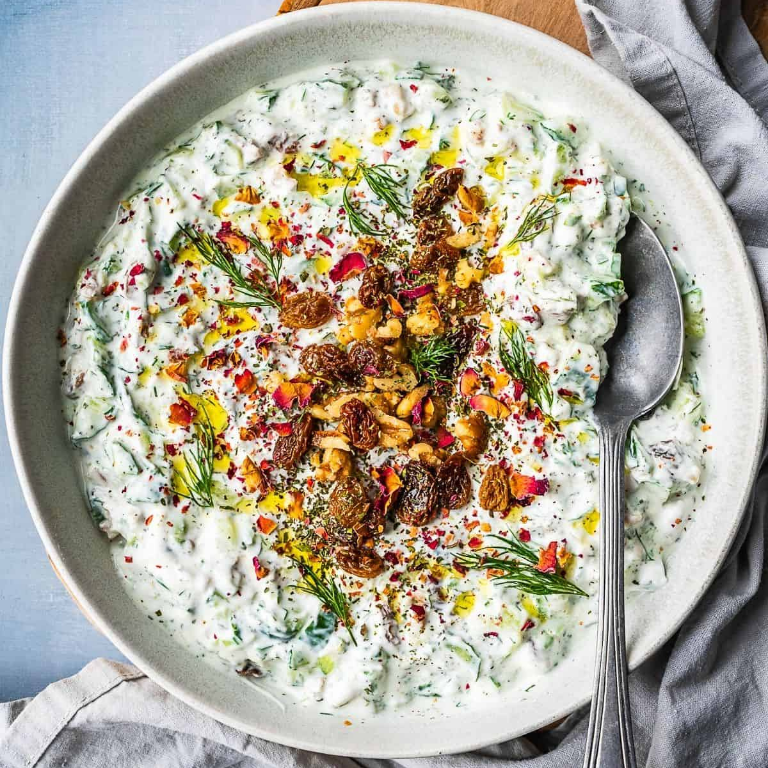 Yakelos Mast-o-khiar: Persian Cucumber and Yogurt Salad