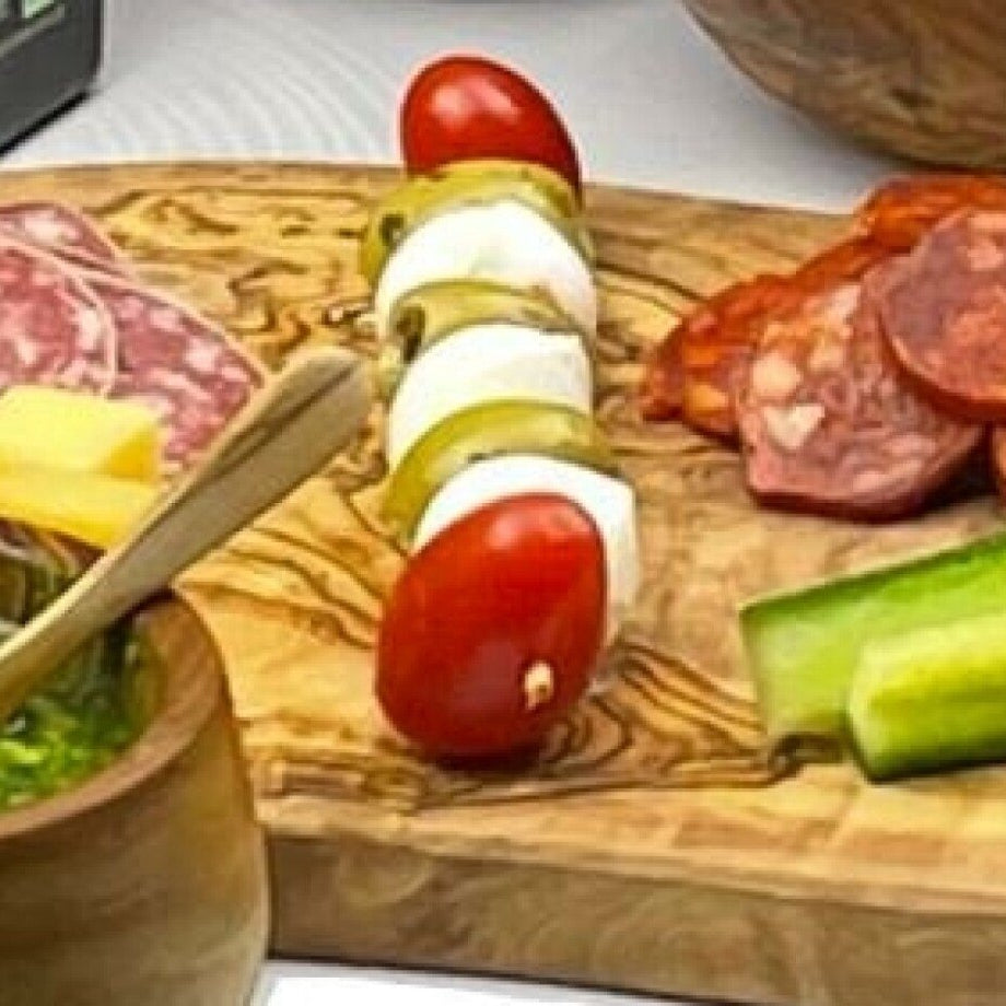 The Best Way to Present Tapas on an Olive Wood Board