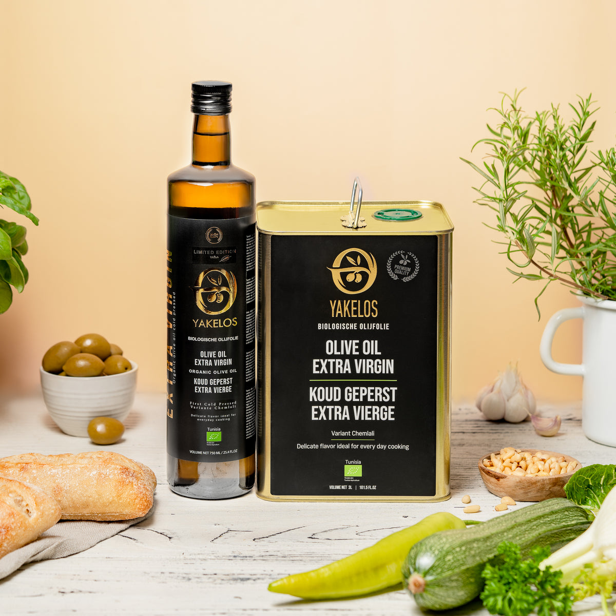 Yakelos Bio-Olivenöl | Extra Vergine