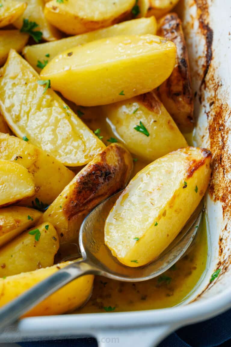 Greek Lemon Potatoes