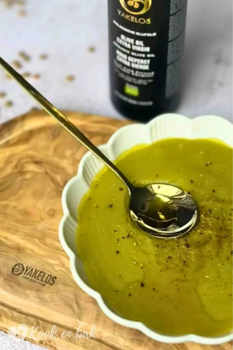 Yakelos “Moroccan pea soup called ‘Bissara’.”