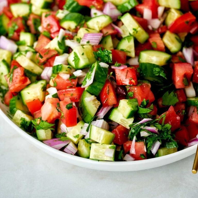 Yakelos Fresh Tunisian Cucumber Salad – A Summer Classic