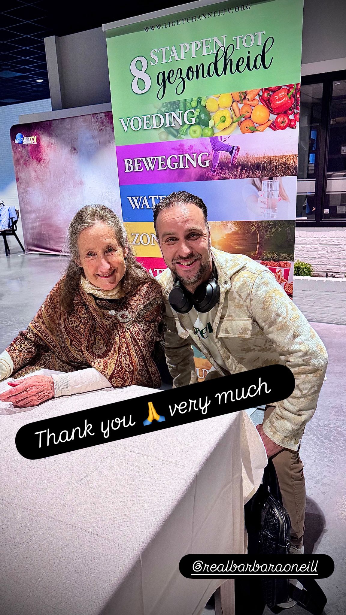 Yakelos at Barbara O’Neill’s Seminar