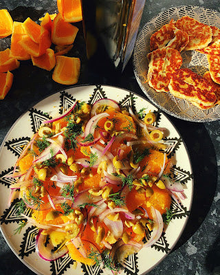 Yakelos Tunisian orange salad